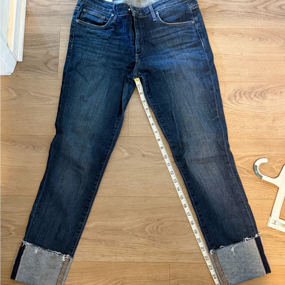 Joe's Jeans Dark Blue Ankle Cropped Denim